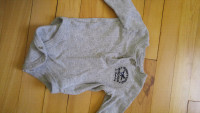 0-3 month baby clothes /diaper shirts
