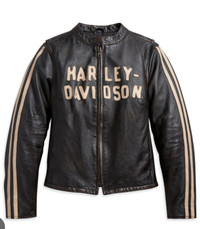 Manteau cuir Harley Davidson Femme