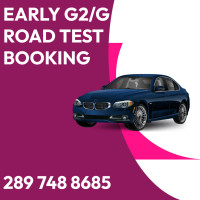 ROAD TEST EXPRESS BOOKING: G-G2, DRIVING LESSONS