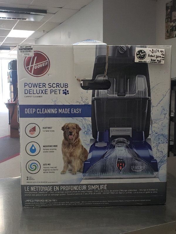 Hoover-Power scrub deluxe pet carpet cleaner in Rugs, Carpets & Runners in Cole Harbour