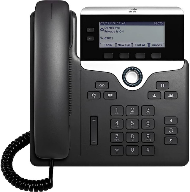 TRES BON TELEPHONE CISCO CP-7821-K9 V02 IP VoIP PHONE BUSINESS dans Autres équipements commerciaux et industriels  à Ville de Montréal - Image 2