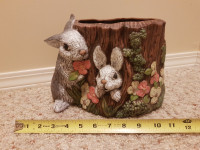 Woodland Animal Ceramic Plant Pot