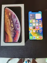 GOLD 64GB APPLE IPHONE XS WITH BOX FOR SALE