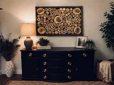 Rustic live edge wall art, View more
