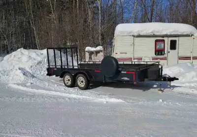 Remorque idéal pour VTT ou côté a côte En très bonne condition!