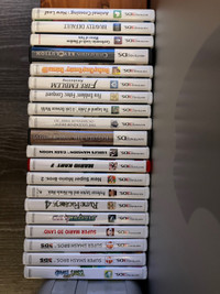 20 Nintendo DS and 3DS Games
