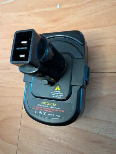 Battery Adapter for Dewalt 20V to 12V/14.4V, DM20DC12 Adapter, View more