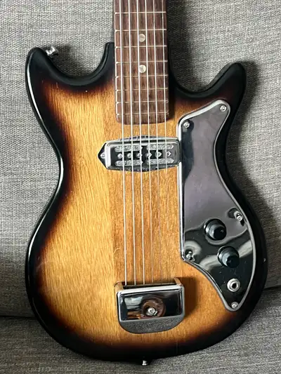 1960s Teisco Del Rey E-100 Electric Guitar – Made in Japan -, View more