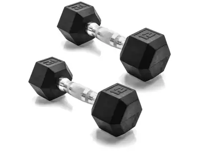 12 LB Dumbells - NEW, View more