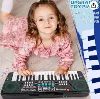 Kids Electric Piano Keyboard for Young Minds to Learn Grow $25