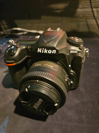 Nikon D500 20.9MP Digital SLR Camera W/ DX 35mm 1:1.8G Lens
