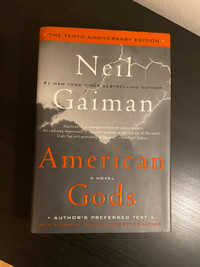 American Gods - Neil Gaiman - Hardcover Book