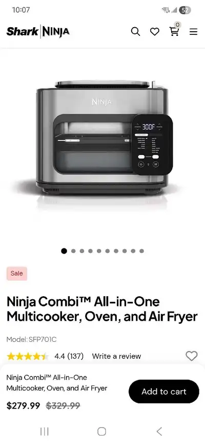brand new Ninja Combi, View more