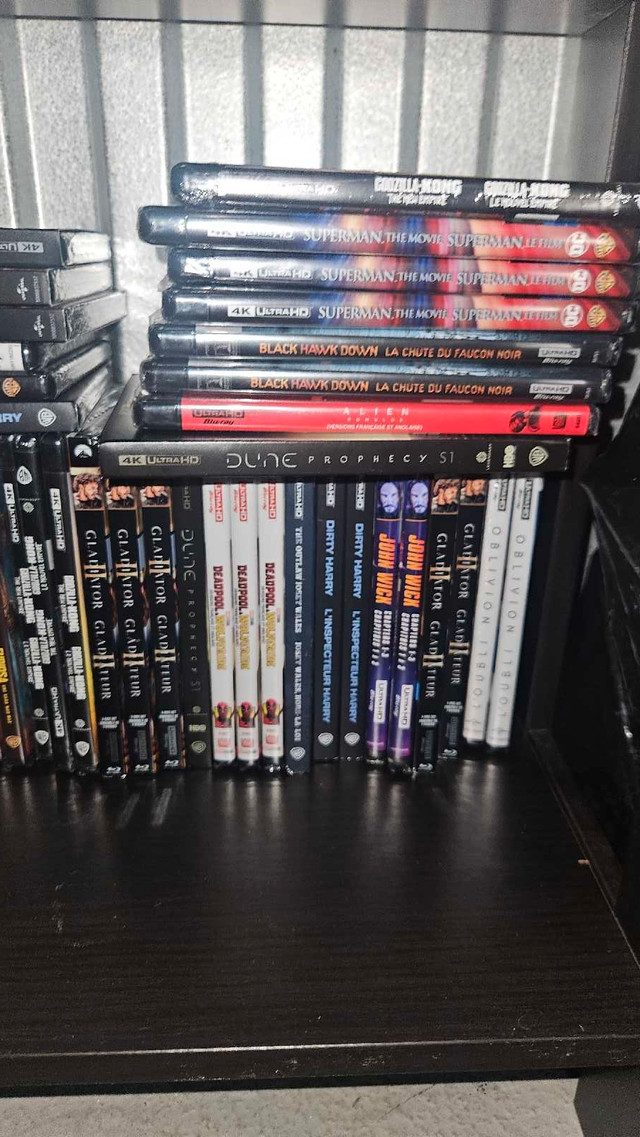 new 4k ultra hd movies  factory sealed take a look in CDs, DVDs & Blu-ray in City of Toronto - Image 2
