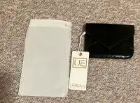 Urban Expressions Black Fifi Metallic Coin/Card Holder