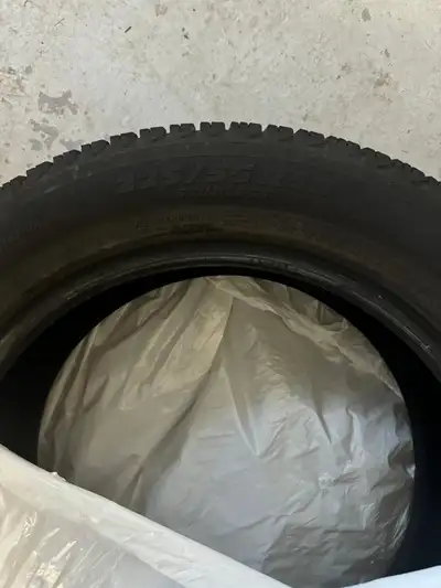 Minimally use 255-55-R18 winter tires set of 4. Excellent condition