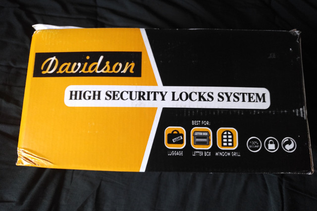 *NEW* DAVIDSON TOP SECURITY LOCKS 50MM HARDENED SHACKLE 2 KEY in Outdoor Tools & Storage in Mississauga / Peel Region - Image 4