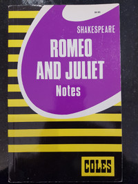 Romeo and Juliet (Coles Notes)
