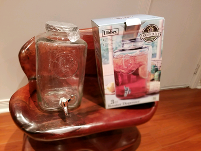 Large 3pcs Glass Jar with Dispenser, View more