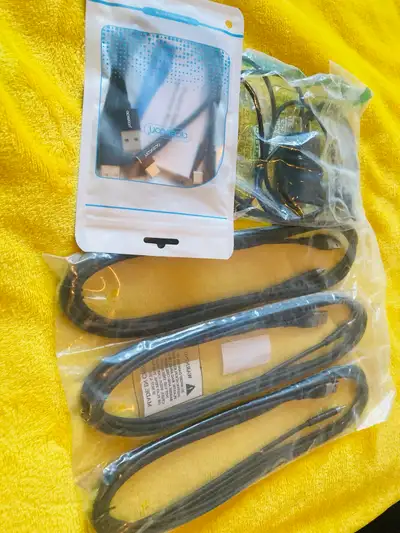 Many USB cables!!, View more