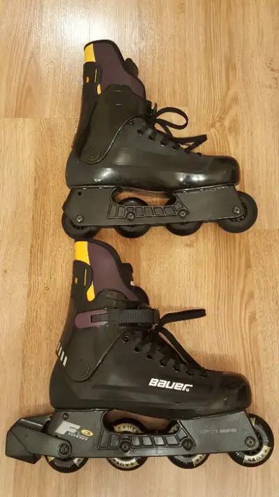 Bauer F3 Fitness Inline Skates Rollerblades Size 10 Mens - $60, View more