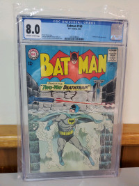 Batman 166 Graded CGC 8.0 comic check pictures