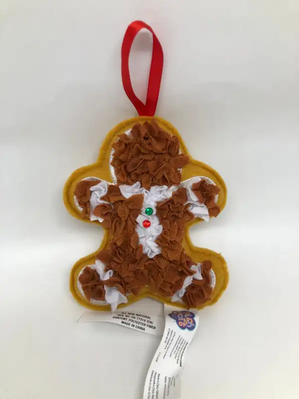 Mini completed plush craft mini gingerbread ornament - EUC62863262413571121