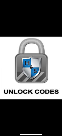 H&S unlock codes for mini maxx, xrt pro, black maxx