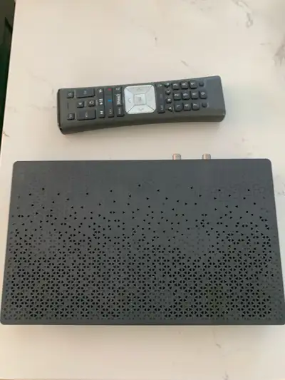 Shaw cable box and remote (3x HDMI cables), View more