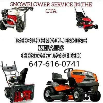 Mobile small engines repairs, servicing and maintenance , View more
