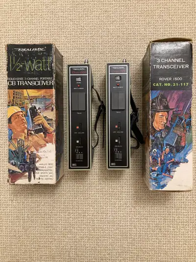 Walkie Talkies, reminiscent of those used in Stranger Things!, View more
