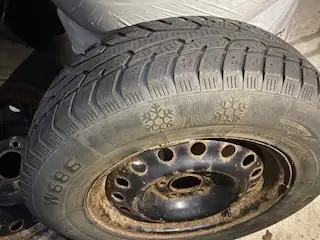 I have a set of 4 winter tires with rims for sale. It is from 2006 RAV4. Size: 215/70/R16 Used in 2...