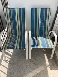 PATIO CHAIRS 2 MATCHING PATIO CHAIRS FOR SALE