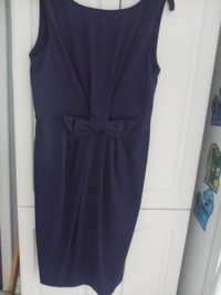 Sleeveless party dress,amethyst color