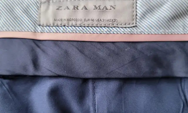 Zara Men’s Dress Pants (Grey) in Men's in Mississauga / Peel Region - Image 3