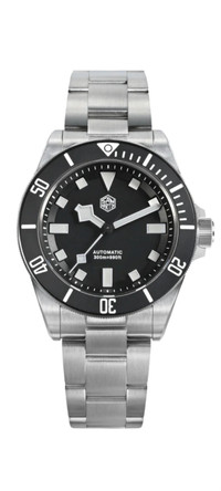 San Martin 39mm Titanium dive watch