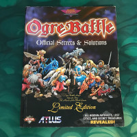 Ogre Battle  Official Secrets and Solutions Strategy Guide Prima