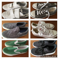 Adidas, Puma, Converse, Gap, Old navy shoes