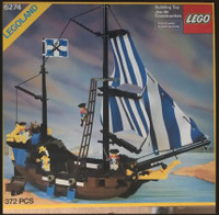 Lego Pirates Caribean Clipper Ship 6274 , from 1989