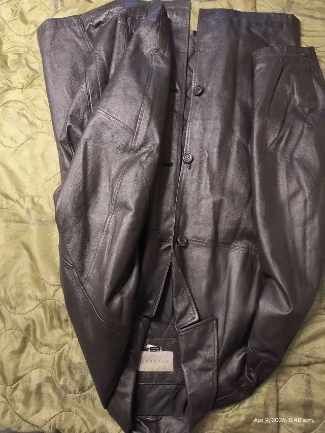 Men's Leather Jacket  in Men's in Calgary - Image 3