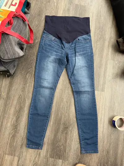 Pregnancy jeans, like new. Size M. Very comfortable and stretchy, View more