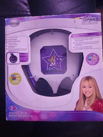 Hanah Montana pocket amp and headphones new, View more
