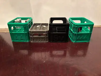 Milk Crate Battery Holders for AA & AAA Batteries, View more