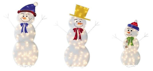 3-pc. Holographic Snowman set, New in Toys & Games in Hamilton - Image 2