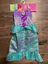 The Little Mermaid Ariel Costume Disney Princess Dress Up Play