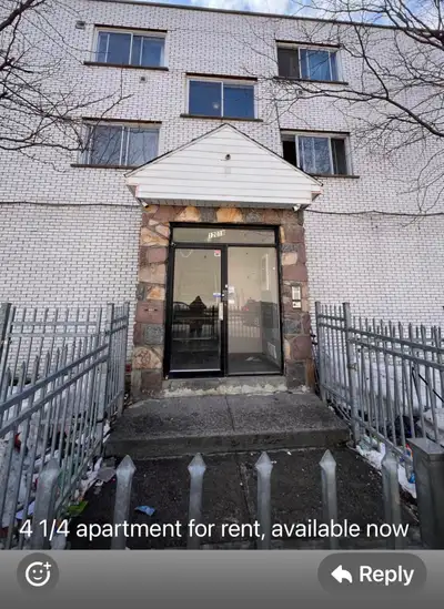 Clean and recently renovated 3 1/2 apartment for rent. Close to bus stop, school and park. Electrici...
