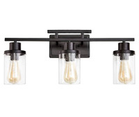 LUXEMI Bathroom Light with 4  Bubble Glasses