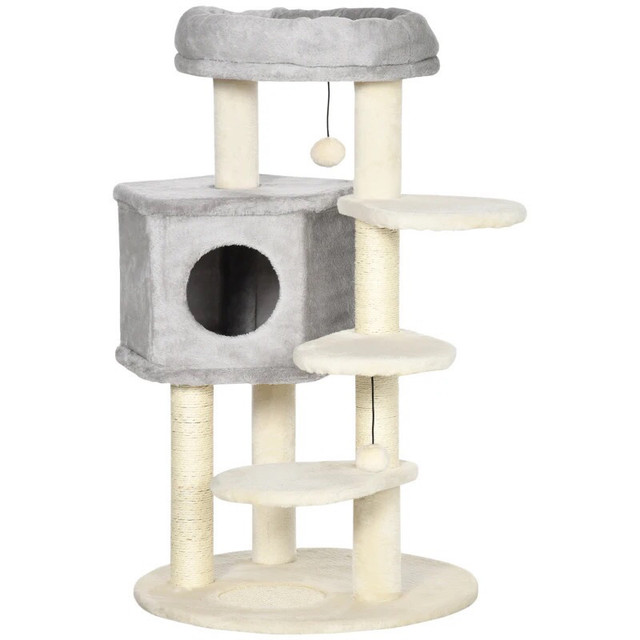 37" Cat Tree for Indoor Cats, Cat Tower in Accessories in Markham / York Region - Image 4