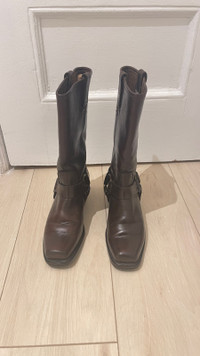 Classic Frye 12R Harness Boots $295