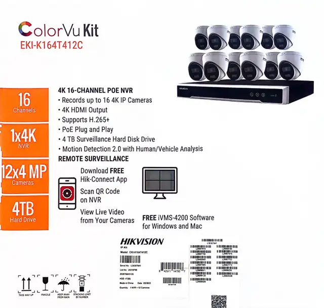 DIY HILOOK IK-4248TH-MH/PL  KIT AVAILABLE AT ANGEL ELECTRONICS in Security Systems in Mississauga / Peel Region - Image 10